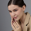 Серьги золотые 26004-200 | Серьги золотые 26004-200 купить по цене 149634 руб. в ювелирном магазине ⭐️ «Золотая Подкова»