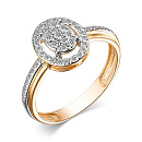 Кольцо золотое 15664-100 | Кольцо золотое 15664-100 купить по цене 104006 руб. в ювелирном магазине ⭐️ «Золотая Подкова»