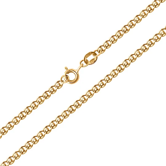 Цепь золотая НЦ 15-087 | Цепи от «красцветмет» купить по выгодной цене в ювелирном магазине ⭐️ «Золотая Подкова»