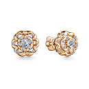 Серьги золотые 24351-100 | Серьги золотые 24351-100 купить по цене 123984 руб. в ювелирном магазине ⭐️ «Золотая Подкова»
