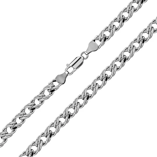 Браслет серебряный 0408R120L20 | Ювелирные изделия Мужские серебряные купить по выгодной цене в ювелирном магазине ⭐️ «Золотая Подкова»