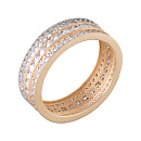 Кольцо золотое 802-01206-10-00-20-00 | Кольцо золотое 802-01206-10-00-20-00 купить по цене 54675 руб. в ювелирном магазине ⭐️ «Золотая Подкова»