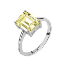 Кольцо серебряное B21035-R-ye | Кольцо серебряное B21035-R-ye купить по цене 4076 руб. в ювелирном магазине ⭐️ «Золотая Подкова»