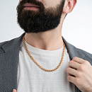 Цепь золотая Бисмарк Ц100 | Цепь золотая Бисмарк Ц100 купить по цене 240864 руб. в ювелирном магазине ⭐️ «Золотая Подкова»