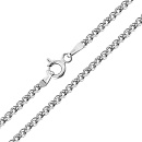 Цепь серебряная 0504R040L40 | Цепь серебряная 0504R040L40 купить по цене 3837 руб. в ювелирном магазине ⭐️ «Золотая Подкова»