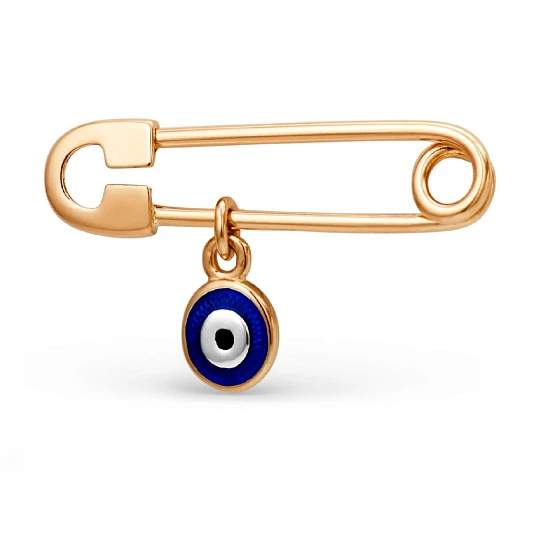 Булавка золотая 000068-1682 | Броши купить по доступной цене в ювелирном магазине «Золотая Подкова»