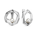 Серьги серебряные 12-368-1500 | Серьги серебряные 12-368-1500 купить по цене 8622 руб. в ювелирном магазине ⭐️ «Золотая Подкова»