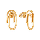 Серьги золотые 1046272-10000 | Серьги золотые 1046272-10000 купить по цене 34580 руб. в ювелирном магазине ⭐️ «Золотая Подкова»