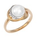 Кольцо золотое 1041041-11150 | Кольцо золотое 1041041-11150 купить по цене 57704 руб. в ювелирном магазине ⭐️ «Золотая Подкова»