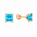 Серьги золотые 1035512-11220-T | Серьги золотые 1035512-11220-T купить по цене 70146 руб. в ювелирном магазине ⭐️ «Золотая Подкова»