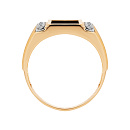 Кольцо золотое 801-00505-10-11-12-10 | Кольцо золотое 801-00505-10-11-12-10 купить по цене 278629 руб. в ювелирном магазине ⭐️ «Золотая Подкова»