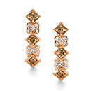 Серьги золотые 26098-118 | Серьги золотые 26098-118 купить по цене 85672 руб. в ювелирном магазине ⭐️ «Золотая Подкова»