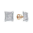 Серьги золотые С02986-120 | Серьги золотые С02986-120 купить по цене 172395 руб. в ювелирном магазине ⭐️ «Золотая Подкова»