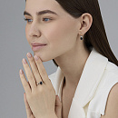 Кольцо золотое 15480-170 | Кольцо золотое 15480-170 купить по цене 82188 руб. в ювелирном магазине ⭐️ «Золотая Подкова»