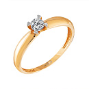 Кольцо золотое 802-02345-10-11-00-10 | Кольцо золотое 802-02345-10-11-00-10 купить по цене 174041 руб. в ювелирном магазине ⭐️ «Золотая Подкова»