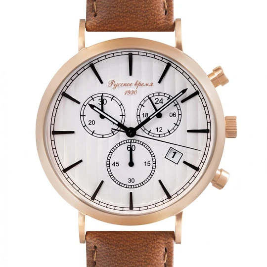 Часы "Русское Время" 75149294кк кварцевые, муж. | Ювелирные изделия Мужские купить по выгодной цене в ювелирном магазине ⭐️ «Золотая Подкова»