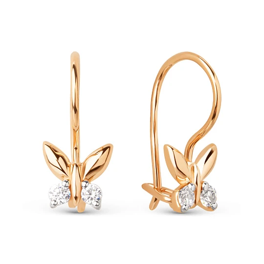 Серьги золотые 022772-1102 | Ювелирные изделия в сети Золотая Подкова Серьги золотые 022772-1102 | Ювелирные изделия в сети Золотая Подкова