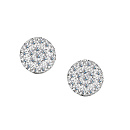 Серьги золотые 22264-200 | Серьги золотые 22264-200 купить по цене 38071 руб. в ювелирном магазине ⭐️ «Золотая Подкова»