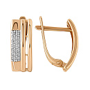 Серьги золотые 40173700 | Серьги золотые 40173700 купить по цене 42644 руб. в ювелирном магазине ⭐️ «Золотая Подкова»