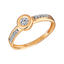 Кольцо золотое 019051-1282 | Кольцо золотое 019051-1282 купить по цене 29925 руб. в ювелирном магазине ⭐️ «Золотая Подкова»