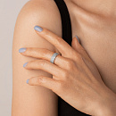 Кольцо золотое 001161-1102 | Кольцо золотое 001161-1102 купить по цене 76020 руб. в ювелирном магазине ⭐️ «Золотая Подкова»