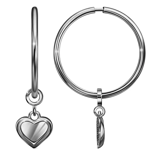 Серьги из серебра