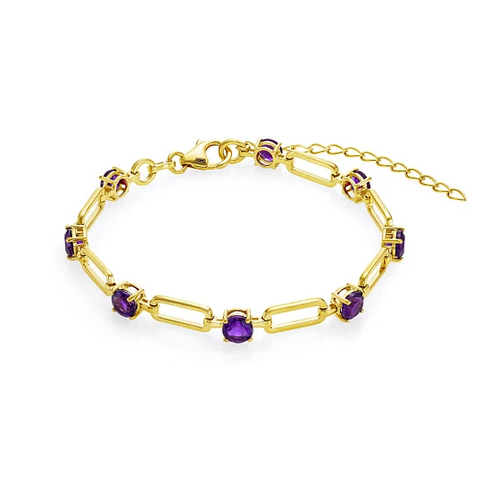 Браслет серебряный 14-8007-40587 поз. | Ювелирные изделия Женские серебряные купить по выгодной цене в ювелирном магазине ⭐️ «Золотая Подкова»