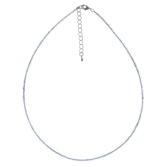 Ожерелье Сталь Аг9ф-640-40 | Стальные колье купить по выгодной цене в ювелирном магазине ⭐️ «Золотая Подкова»