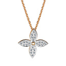 Колье золотое 65108-100 | Колье золотое 65108-100 купить по цене 71985 руб. в ювелирном магазине ⭐️ «Золотая Подкова»