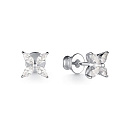 Серьги серебряные 02-2551/00КЦ-00