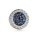 Подвеска золотая 35656-102 | Подвеска золотая 35656-102 купить по цене 103370 руб. в ювелирном магазине ⭐️ «Золотая Подкова»