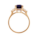 Кольцо золотое 920502Сапфир гт.Лс. | Кольцо золотое 920502Сапфир гт.Лс. купить по цене 239107 руб. в ювелирном магазине ⭐️ «Золотая Подкова»