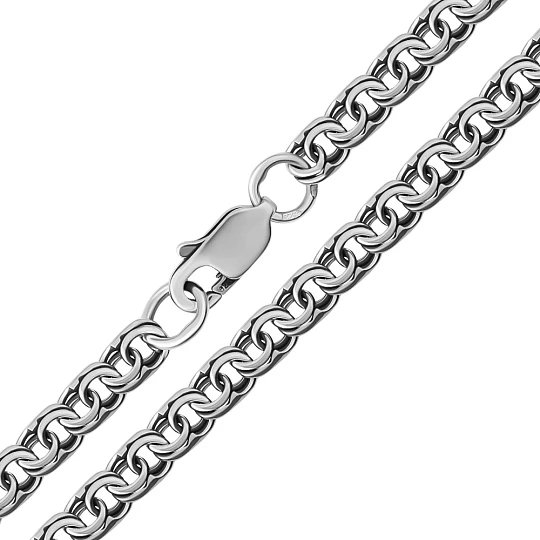 Браслет серебряный 3001X060P18 | Ювелирные изделия Мужские серебряные купить по выгодной цене в ювелирном магазине ⭐️ «Золотая Подкова»