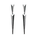 Серьги золотые 26211-213 | Серьги золотые 26211-213 купить по цене 217931 руб. в ювелирном магазине ⭐️ «Золотая Подкова»