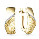 Серьги золотые 25648-300 | Серьги золотые 25648-300 купить по цене 147649 руб. в ювелирном магазине ⭐️ «Золотая Подкова»