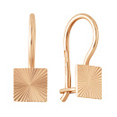 Серьги золотые 831545 | Серьги золотые 831545 купить по цене 20280 руб. в ювелирном магазине ⭐️ «Золотая Подкова»