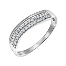 Кольцо золотое 821003Б. | Кольцо золотое 821003Б. купить по цене 34002 руб. в ювелирном магазине ⭐️ «Золотая Подкова»