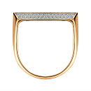 Кольцо золотое 902281-1102 | Кольцо золотое 902281-1102 купить по цене 20429 руб. в ювелирном магазине ⭐️ «Золотая Подкова»