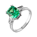 Кольцо золотое 920502Б.Цаворит ЛС | Кольцо золотое 920502Б.Цаворит ЛС купить по цене 223702 руб. в ювелирном магазине ⭐️ «Золотая Подкова»