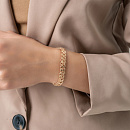 Браслет золотой Рамзес 080 П | Браслет золотой Рамзес 080 П купить по цене 329620 руб. в ювелирном магазине ⭐️ «Золотая Подкова»