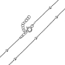 Браслет серебряный 280011R100L18+ | Браслет серебряный 280011R100L18+ купить по цене 1377 руб. в ювелирном магазине ⭐️ «Золотая Подкова»