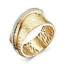 Кольцо золотое 15797-300 | Кольцо золотое 15797-300 купить по цене 209629 руб. в ювелирном магазине ⭐️ «Золотая Подкова»