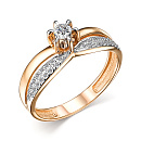 Кольцо золотое 14764-100 | Кольцо золотое 14764-100 купить по цене 96270 руб. в ювелирном магазине ⭐️ «Золотая Подкова»