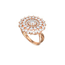 Кольцо золотое К1283-5101 | Кольцо золотое К1283-5101 купить по цене 119475 руб. в ювелирном магазине ⭐️ «Золотая Подкова»