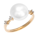 Кольцо золотое 1043021-11150 | Кольцо золотое 1043021-11150 купить по цене 35748 руб. в ювелирном магазине ⭐️ «Золотая Подкова»