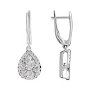 Серьги золотые 803-02256-21-11-00-11 | Серьги золотые 803-02256-21-11-00-11 купить по цене 301627 руб. в ювелирном магазине ⭐️ «Золотая Подкова»