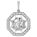 Подвеска серебряная 8401с весы | Подвеска серебряная 8401с весы купить по цене 862 руб. в ювелирном магазине ⭐️ «Золотая Подкова»