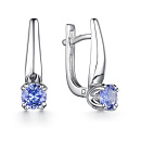Серьги золотые 21846-204 | Серьги золотые 21846-204 купить по цене 98387 руб. в ювелирном магазине ⭐️ «Золотая Подкова»