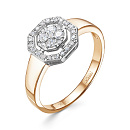 Кольцо золотое К1641-120 | Кольцо золотое К1641-120 купить по цене 141881 руб. в ювелирном магазине ⭐️ «Золотая Подкова»