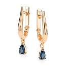 Серьги золотые 27140-102 | Серьги золотые 27140-102 купить по цене 66108 руб. в ювелирном магазине ⭐️ «Золотая Подкова»